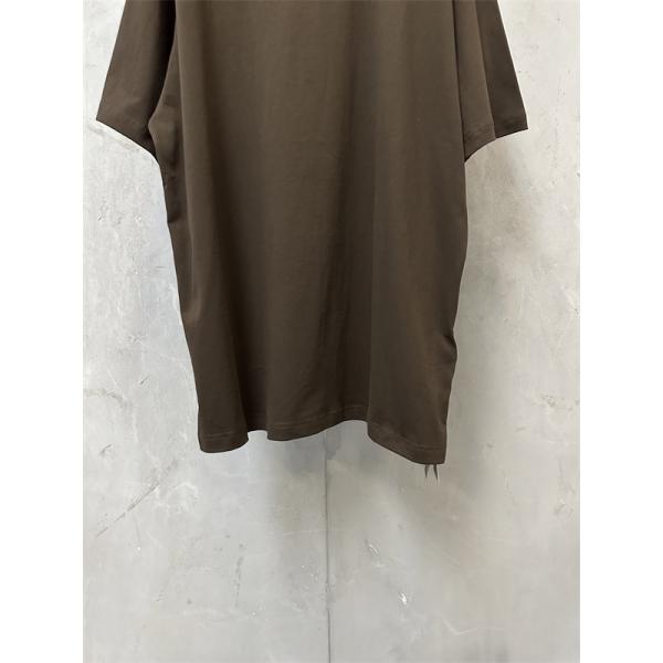 コーヒー色超人気 バレンシアガtシャツスーパーコピーBalenciaga  26ss logo刺繡