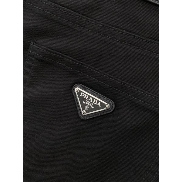 2026Ss最新☆☆PRADA プラダジーンズコピートレンド黒色新作おしゃれ今季のイチ押し