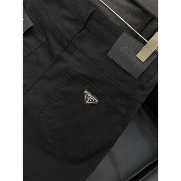 2026Ss最新☆☆PRADA プラダジーンズコピートレンド黒色新作おしゃれ今季のイチ押し