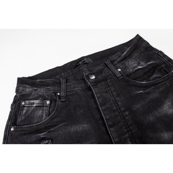 AMIRI アミリ コピー ストリートジーンズ 超人気 クラッシュリペア グラデーションデニム ヴィンテージウォッシュ