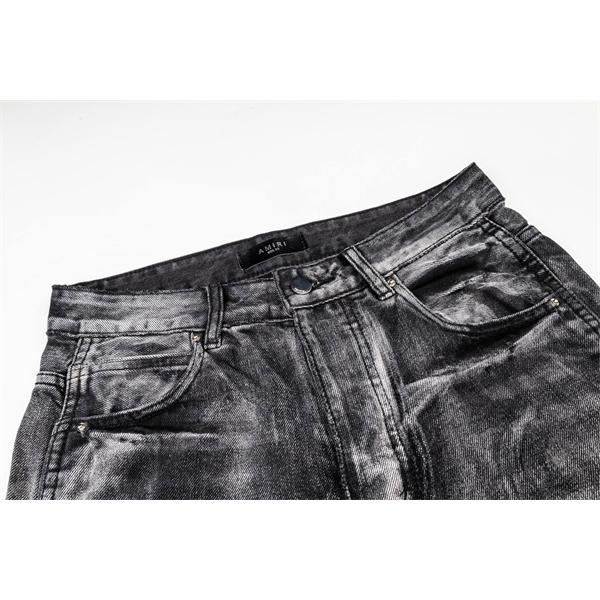 2026人気 ワッペンクラッシュデニム AMIRI アミリ コピー  ペイントウォッシュ ストリート スキニージーンズ 話題 売れ筋