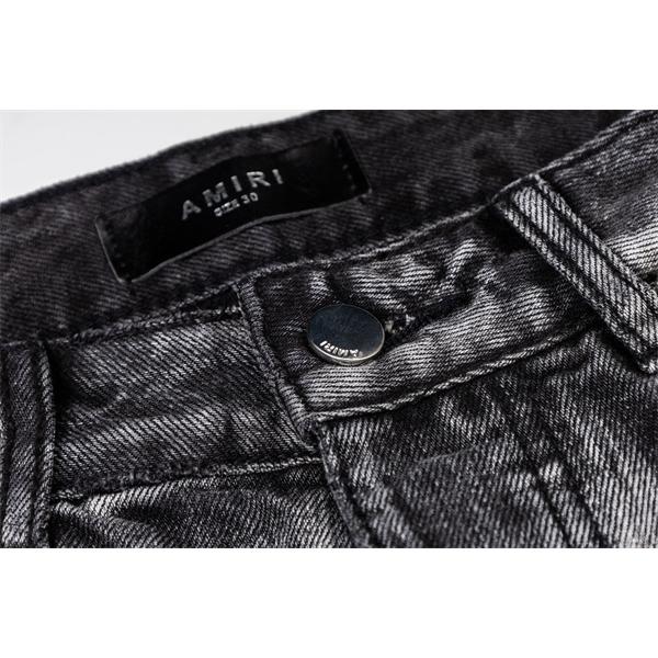 2026人気 ワッペンクラッシュデニム AMIRI アミリ コピー  ペイントウォッシュ ストリート スキニージーンズ 話題 売れ筋