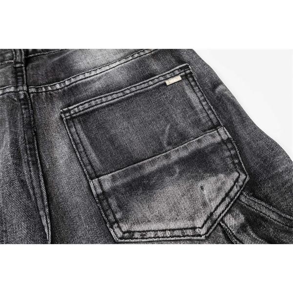 2026人気 ワッペンクラッシュデニム AMIRI アミリ コピー  ペイントウォッシュ ストリート スキニージーンズ 話題 売れ筋