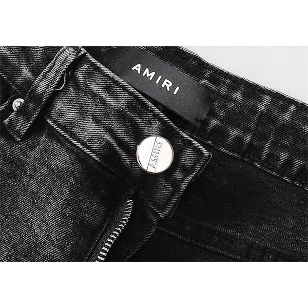 エンジェルプリント クラッシュ AMIRI アミリ コピー デニム ウォッシュ仕上げ スリムライン 圧倒的オーラ