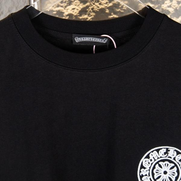 CHROME HEARTS クロムハーツ 2026限定 マルチモチーフバックプリント クルーネック 半袖Tシャツ クロスロゴ オーバーサイズ メンズ レディース