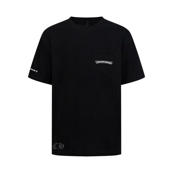 CHROME HEARTS クロムハーツ 2026限定 フローラルスノークロス バックプリント 半袖Tシャツ ラインアート 十字架ロゴ オーバーサイズ カットソー メンズ レディース