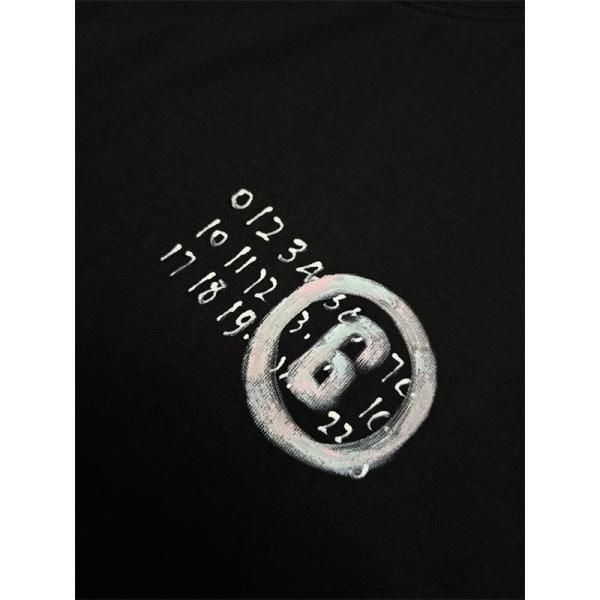 ワンポイントロゴ ミニマル系 人気 Maison Margiela メゾンマルジェラ コピー Tシャツ 高見え カジュアル メンズ レディース