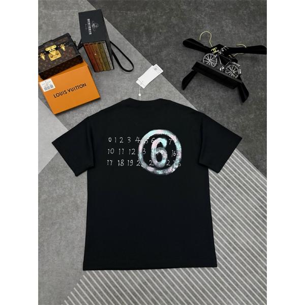 ワンポイントロゴ ミニマル系 人気 Maison Margiela メゾンマルジェラ コピー Tシャツ 高見え カジュアル メンズ レディース