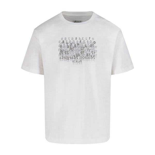 2026新作 Maison Margiela メゾンマルジェラ コピー Tシャツ ロゴデザイン ルーズフィット ストリート カジュアル 男女兼用