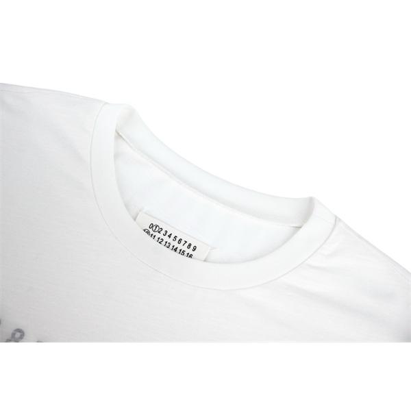 2026新作 Maison Margiela メゾンマルジェラ コピー Tシャツ ロゴデザイン ルーズフィット ストリート カジュアル 男女兼用
