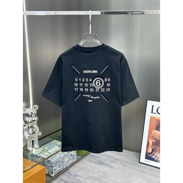 ロゴアクセント モードカジュアル 男女対応 Maison Margiela メゾンマルジェラ コピー 半袖カットソー 話題
