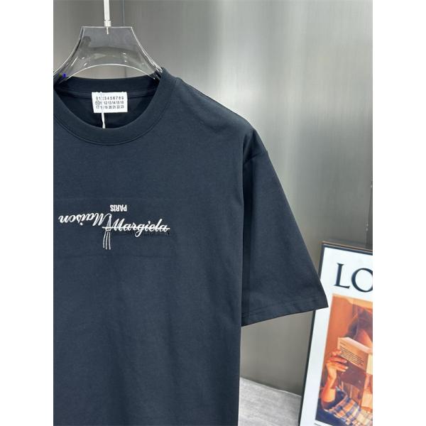 ロゴアクセント モードカジュアル 男女対応 Maison Margiela メゾンマルジェラ コピー 半袖カットソー 話題