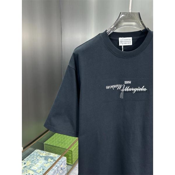 ロゴアクセント モードカジュアル 男女対応 Maison Margiela メゾンマルジェラ コピー 半袖カットソー 話題