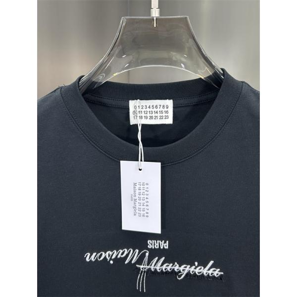 ロゴアクセント モードカジュアル 男女対応 Maison Margiela メゾンマルジェラ コピー 半袖カットソー 話題