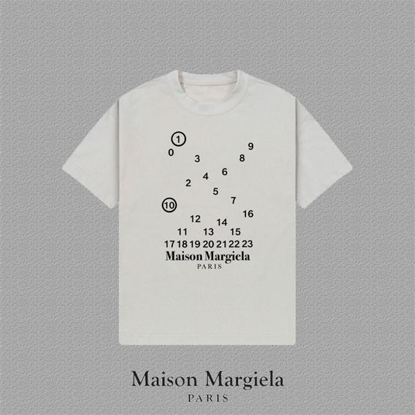 ナンバーロゴプリント ミニマルモード 人気 Maison Margiela メゾンマルジェラ コピー Tシャツ メンズ レディース