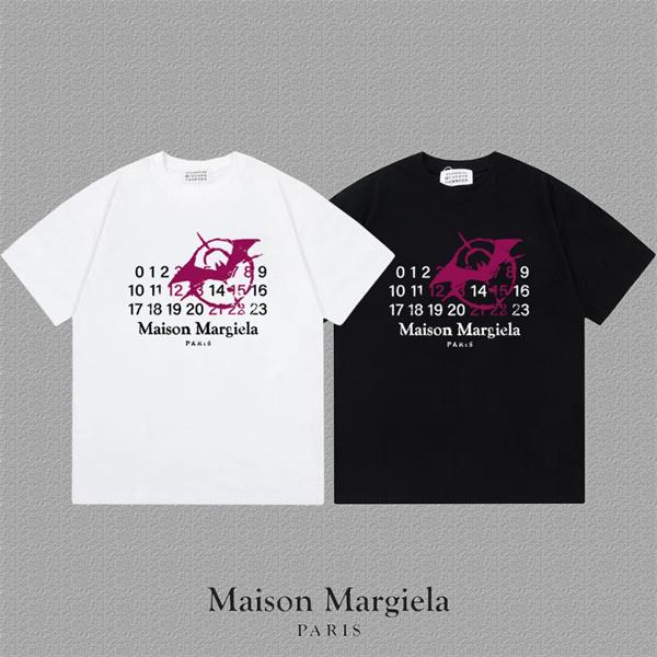 ロゴデザイン アートプリント ルーズフィット ストリート Maison Margiela メゾンマルジェラ コピー Tシャツ 爆売れ