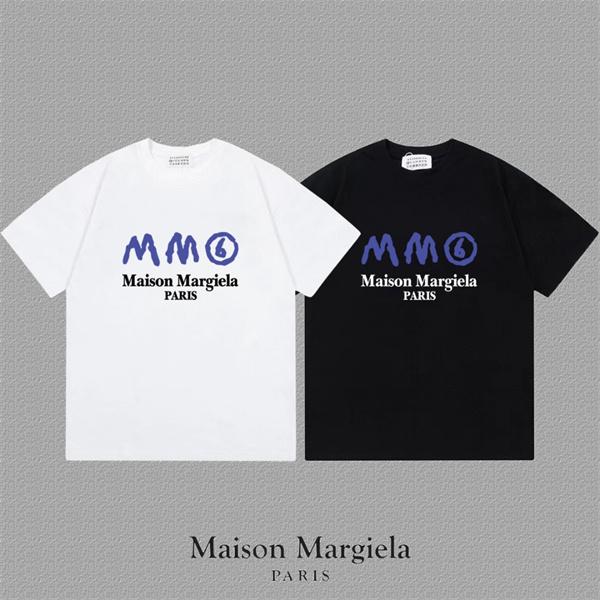 人気上昇中 Maison Margiela メゾンマルジェラ コピー 半袖カットソー グラフィックロゴ モードカジュアル 男女対応
