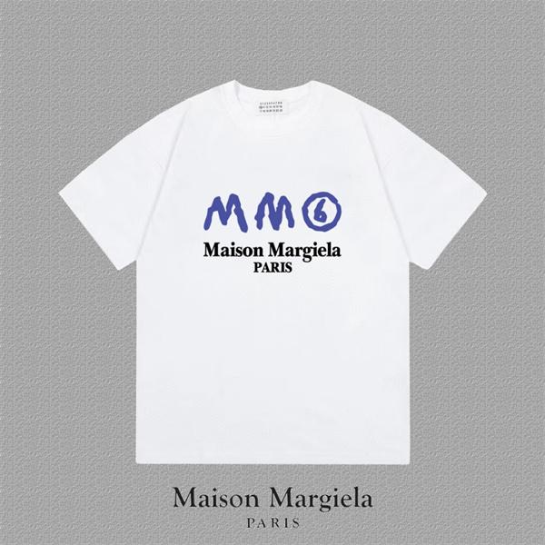 人気上昇中 Maison Margiela メゾンマルジェラ コピー 半袖カットソー グラフィックロゴ モードカジュアル 男女対応