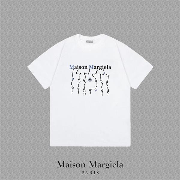 ラインアート モードストリート 男女対応 Maison Margiela メゾンマルジェラ コピー 半袖カットソー 爆売れ