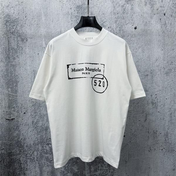 半袖ロゴ モード系 ストリートカジュアル 2026夏モデル Maison Margiela メゾンマルジェラ コピー Tシャツ 人気爆発