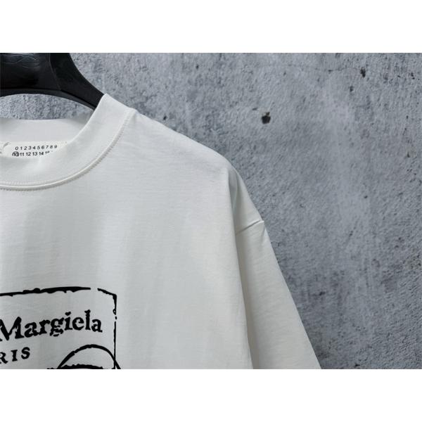 半袖ロゴ モード系 ストリートカジュアル 2026夏モデル Maison Margiela メゾンマルジェラ コピー Tシャツ 人気爆発