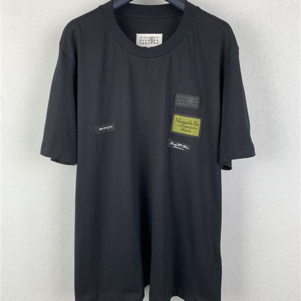 半袖ロゴ ミニマルモード 爽やかサマー ins人気 男女兼用 Maison Margiela メゾンマルジェラ コピー Tシャツ 爆売れ