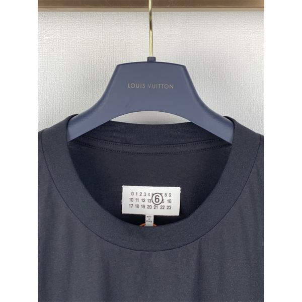 半袖ロゴ ミニマルモード 爽やかサマー ins人気 男女兼用 Maison Margiela メゾンマルジェラ コピー Tシャツ 爆売れ