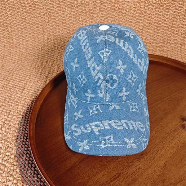 Louis Vuitton x Supremeコラボ野球帽☆ルイヴィトンキャップコピー2026トレンド3色