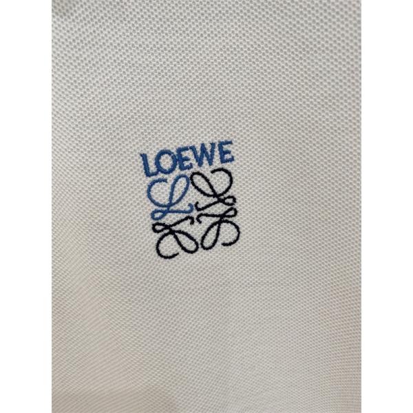 SNS話題 LOEWE ロエベ コピー 半袖ポロ メンズ ワンポイント刺繍 人気急上昇 大人カジュアル