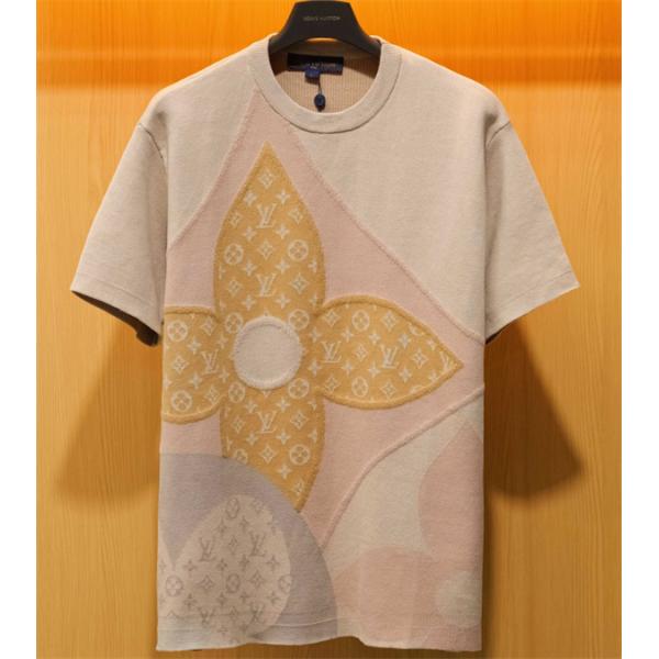 ルイ ヴィトンtシャツスーパーコピーLouis Vuittonニットウェア半袖2026春夏トレンド上質なアイテム