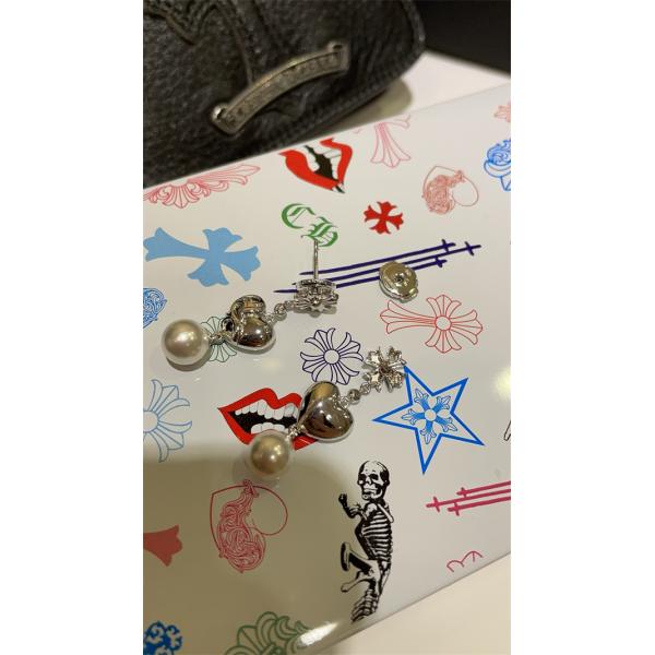 26ss 人気新作Chrome Hearts　X mikimotoクロムハーツピアスコピーオシャレアクセサリー激安