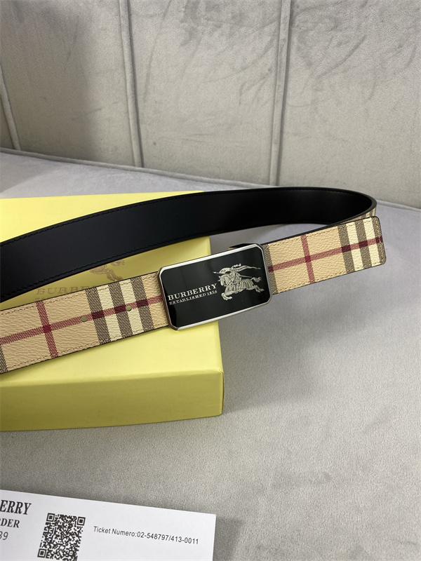 26ss 新作 チェック柄 メンズ レディース BURBERRY バーバリー コピー ベルト 人気アクセサリー 高品質