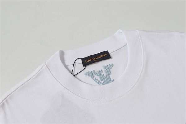 LOUIS VUITTON ルイヴィトン コピー Tシャツ カジュアル半袖 メンズ シンプルデザイン 人気商品 快適着用