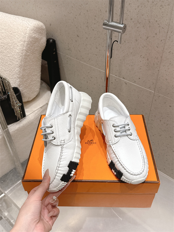 Hermes herosエルメススニーカースーパーコピー2026トレンド最新カジュアルホワイト色