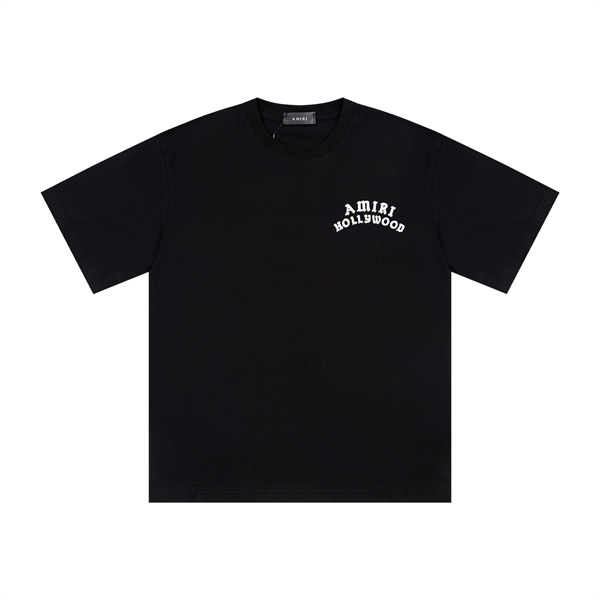 AMIRI アミリ コピー Tシャツ グラフィックロゴ メンズ 半袖 ワイドシルエット バックデザイン こなれ感 カジュアルコーデ おすすめトップス
