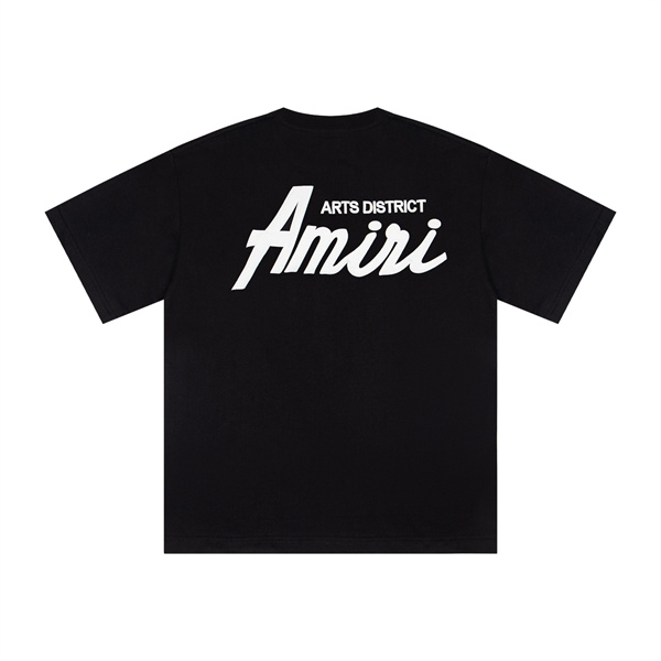 ワンポイントロゴ メンズ バックプリント リラックスフィット 個性派デザイン AMIRI アミリ コピー 半袖カットソー デイリーコーデ