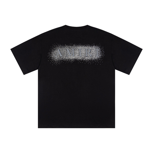 ワンポイントロゴ メンズ バックプリント スモークグラフィック リラックスフィット AMIRI アミリ コピー 半袖カットソー デイリーコーデ