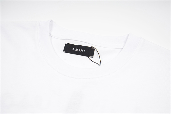 バックロゴ 半袖 大胆プリント ワイドシルエット 個性派ストリート AMIRI アミリ コピー Tシャツ メンズ デイリーコーデ 人気急上昇
