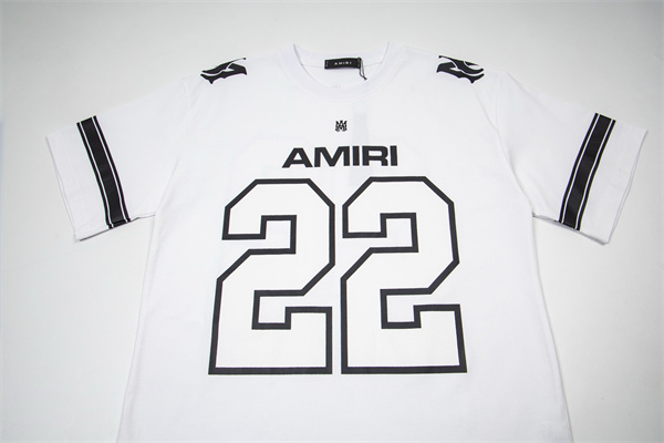 ワンポイント22 メンズ バックデザイン ナンバープリント ストリートカジュアル AMIRI アミリ コピー Tシャツ 注目アイテム