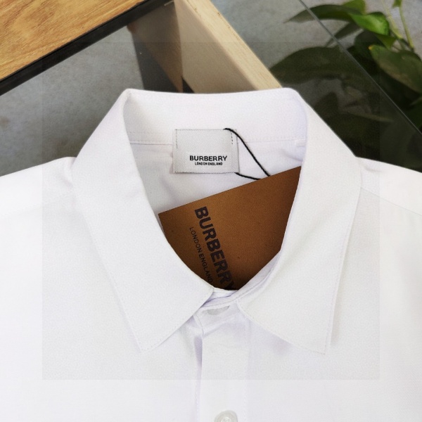 BURBERRY バーバリー ロゴレタリング オーバーサイズ シャツ 長袖 英字 