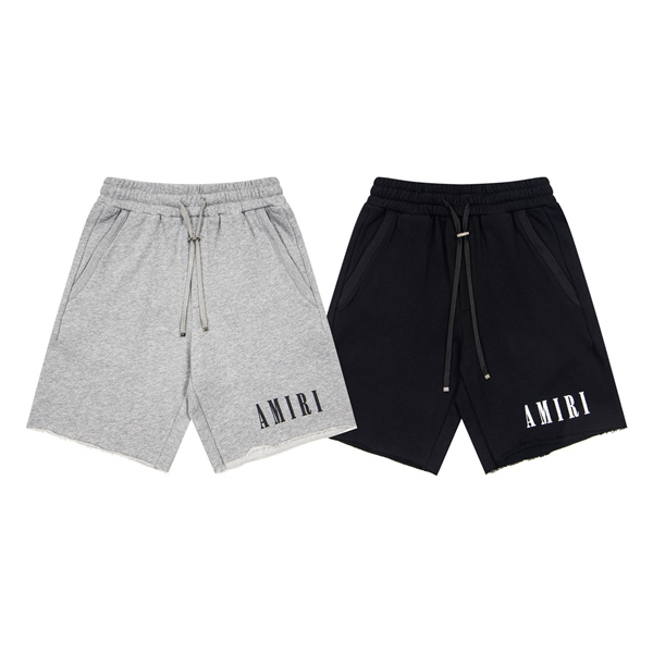 ロゴ刺繍風 デイリー使い 快適フィット ストリートボトムス AMIRI アミリ コピー ショートパンツ メンズ お買い得