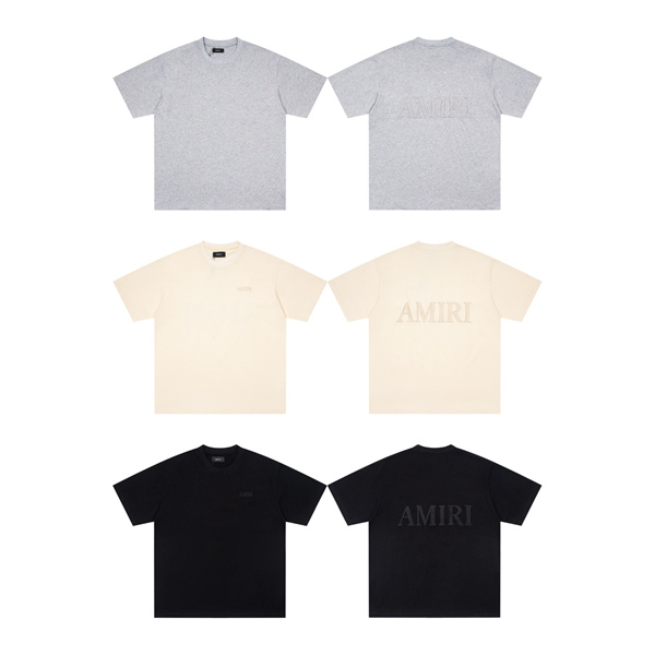 バックロゴデザイン メンズ 新品 お買い得 リラックスシルエット AMIRI アミリ コピー 半袖カットソー ストリートトップス