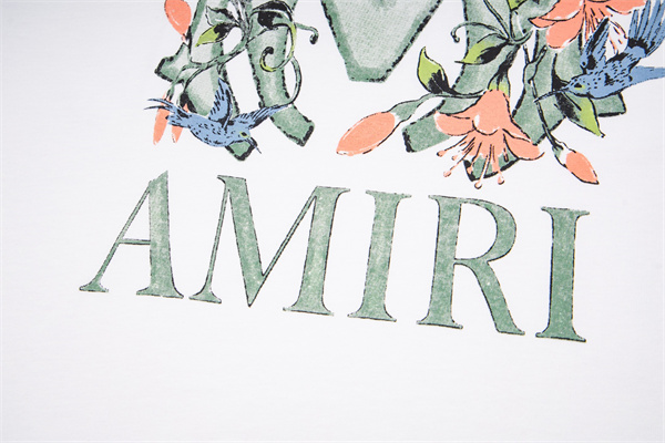 花柄グラフィック 春夏おすすめ バックプリント 上質カジュアル デイリー使い AMIRI アミリ コピー Tシャツ 半袖