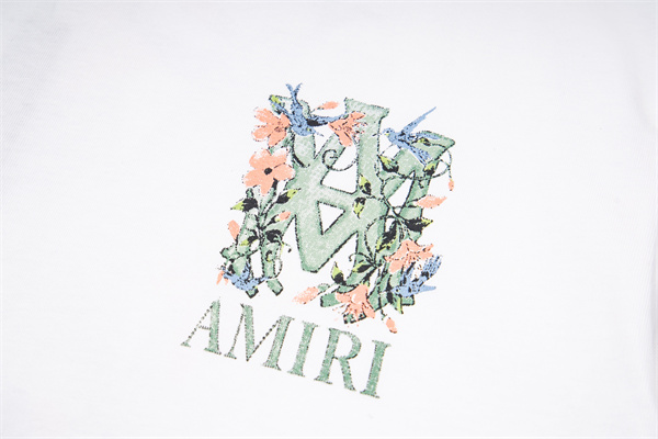 花柄グラフィック 春夏おすすめ バックプリント 上質カジュアル デイリー使い AMIRI アミリ コピー Tシャツ 半袖