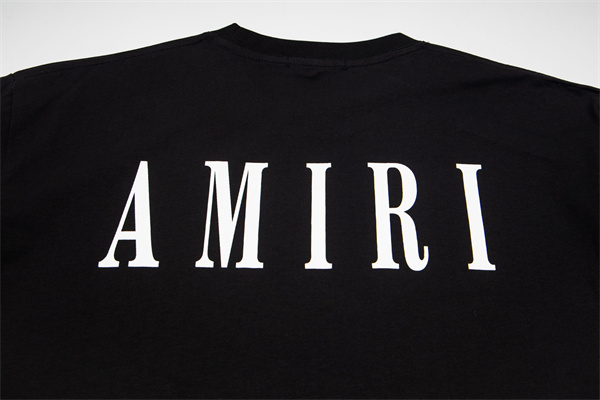 AMIRI アミリ コピー Tシャツ ワイドシルエット メンズ 新作 ワンポイントロゴ バックプリント こなれ感 売れ筋トップス