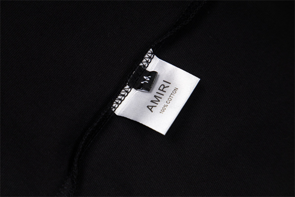 AMIRI アミリ コピー Tシャツ ワイドシルエット メンズ 新作 ワンポイントロゴ バックプリント こなれ感 売れ筋トップス