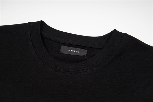 AMIRI アミリ コピー Tシャツ ワイドシルエット メンズ 新作 ワンポイントロゴ バックプリント こなれ感 売れ筋トップス