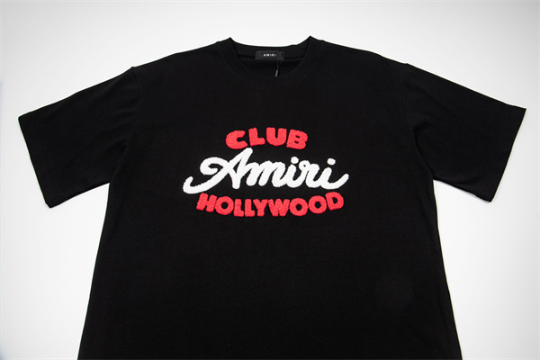 ロゴプリント 半袖 ゆったりシルエット クルーネック 男女兼用 AMIRI アミリ コピー Tシャツ カジュアル トップス