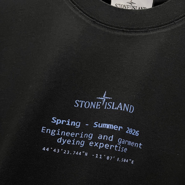STONE ISLAND コピー ストーンアイランド バックコンパスグラフィックT