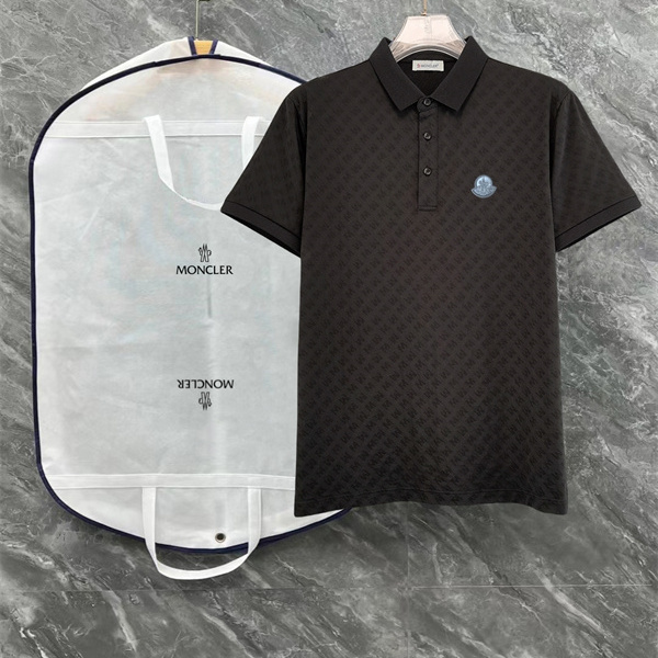 エンブレムロゴ ジャカードアクセント スマート見え デイリー万能 MONCLER モンクレール コピー ポロシャツ ホットセレクト